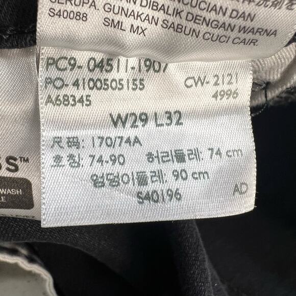 Levi's 511 Men's Slim Fit Jeans Size W29 L32 Black Label Normcore Skater School - Picture 7 of 15